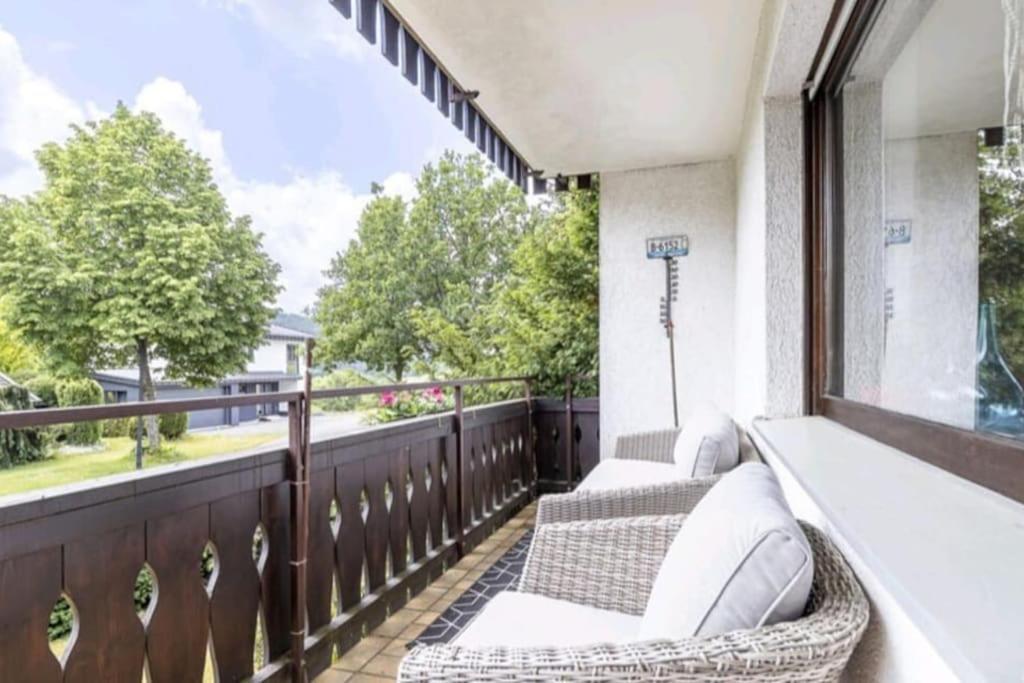 Apartment Mit Kamin-Sonnendurchflutet-Balkon 温特贝格 外观 照片